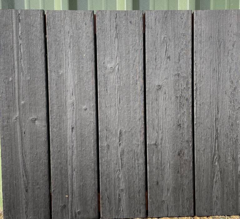 Siberian Larch Charred Cladding Battens Timberulove