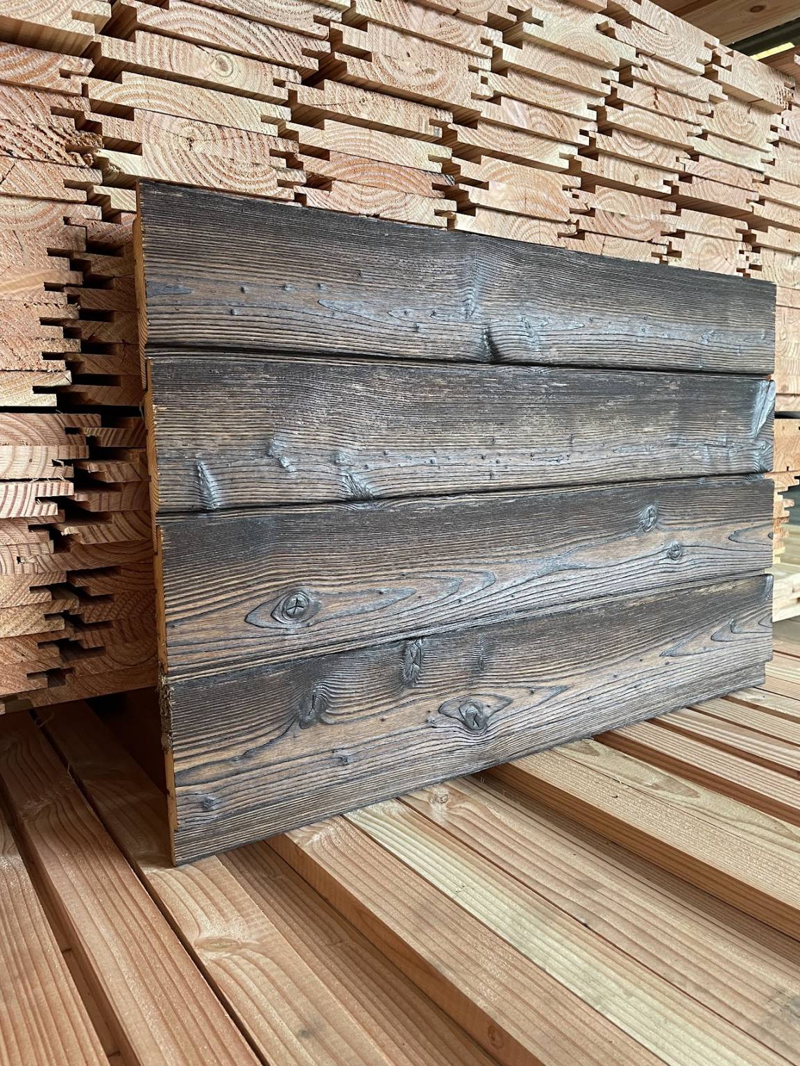 Siberian Larch Charred Timber Cladding ShipLap Timberulove