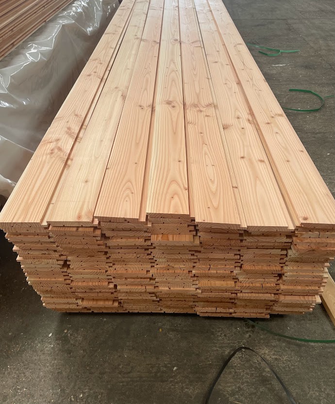 Douglas Fir Cladding Vertical Shadow Gap Timberulove